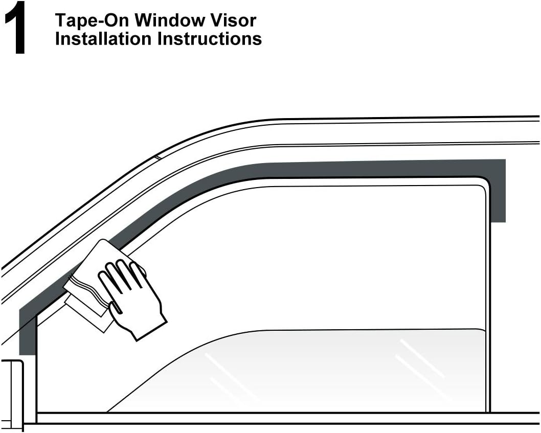 4pcs Compatible with 99-06 Silverado Sierra 07 Classic Extended Cab Dark Smoke Out-Channel Outside Mount Style Wind Sun Rain Guard Vent Shade Deflector Window Visorss